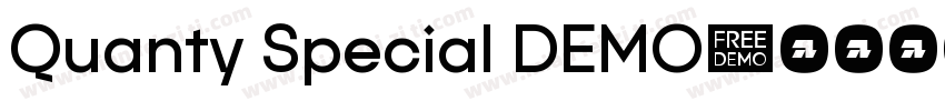 Quanty Special DEMO字体转换